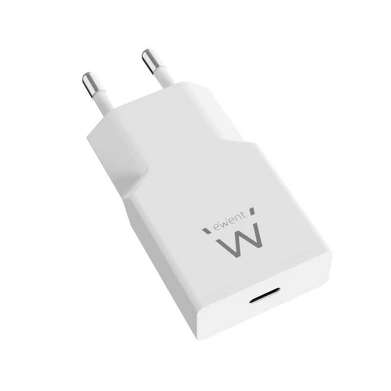 EW1310 | 20W GaN Fast USB-C PD Charger, Slim Design | Ewent | distributori informatica